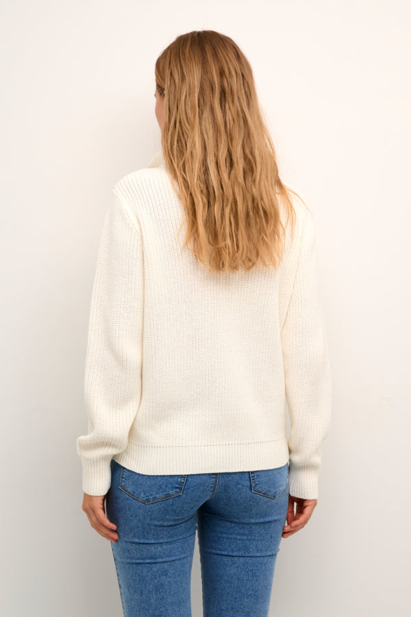 Lioa Knit Pullover in Chalk