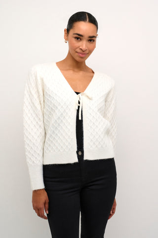 Selma Cardigan in Chalk