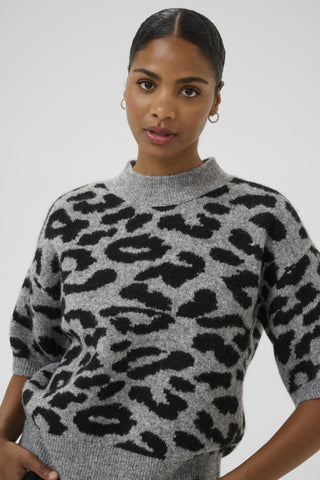 Sandra Pullover in Leopard