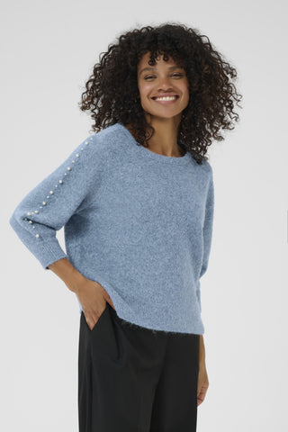 Betty Pullover in Windward Blue