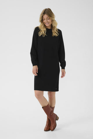 Dela Knit Dress in Black