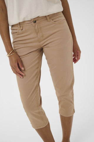 Berta Capri Twill Pants in Amphora