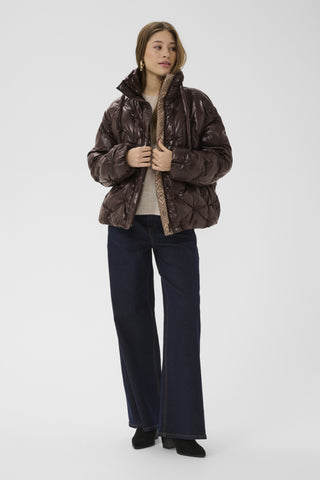 Drakie Short Jacket in Coffee Bean