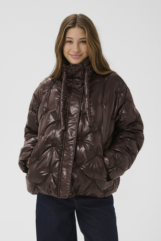 Drakie Short Jacket in Coffee Bean