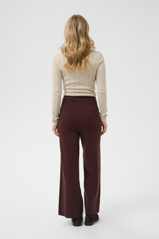Dela Knit Pant in Pitch Black