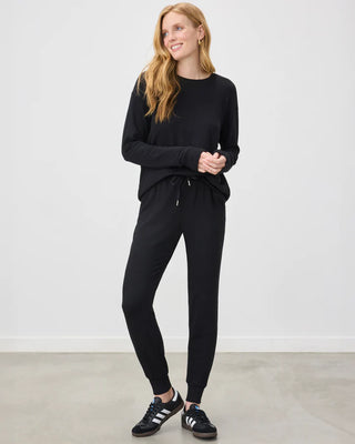 Supersoft Trim Jogger in Black