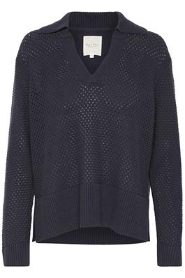 Lovisa Pullover in Navy Blue