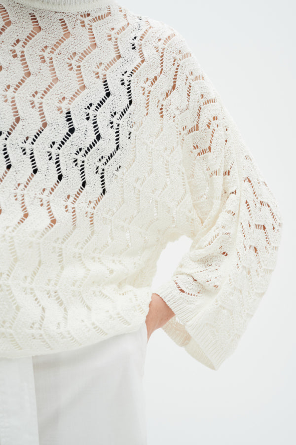 Orzala Pullover in Pure White