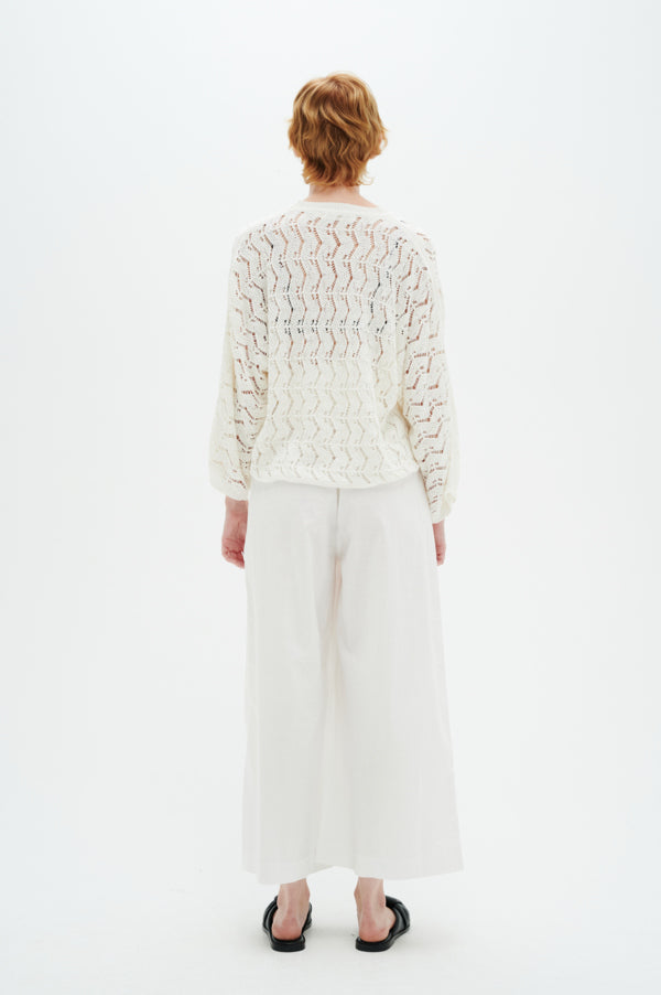 Orzala Pullover in Pure White