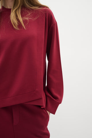 Gida Vicent Sweatshirt in Cabernet