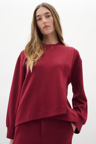 Gida Vicent Sweatshirt in Cabernet
