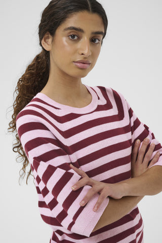 Madie Tee in Sachet Pink