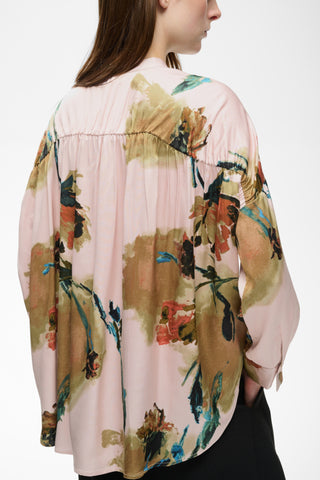 Meadow Blouse in Multi Paint