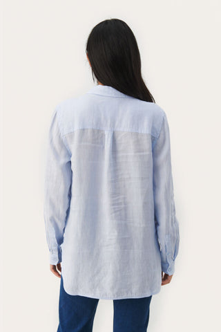 Kivas Linen Shirt in Heather