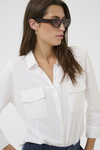 Anise Shirt in Bright White