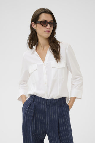 Anise Shirt in Bright White