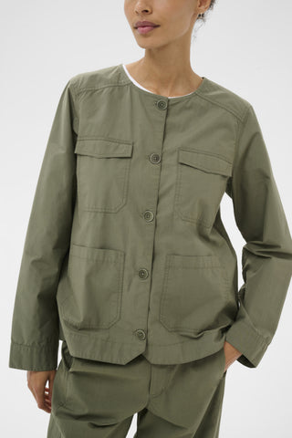 Aziza Jacket in Smokey Olive