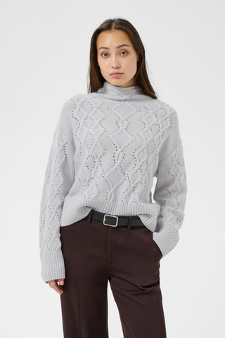 Charnel Pullover in Gray Dawn