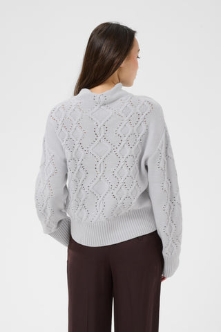 Charnel Pullover in Gray Dawn