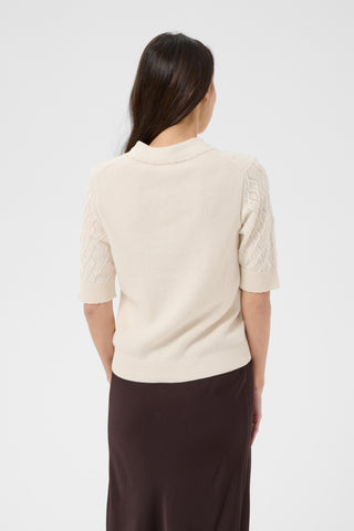 Cinia Pullover in Whitecap