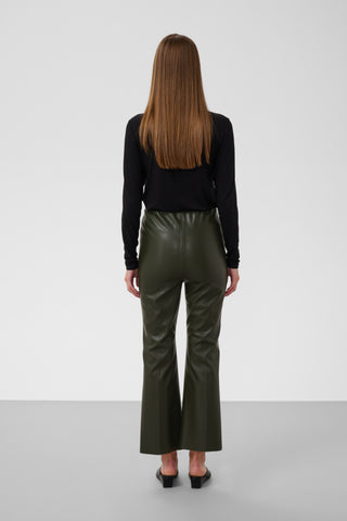 Kaylee Pull-up Kickflare Pants in Rosin