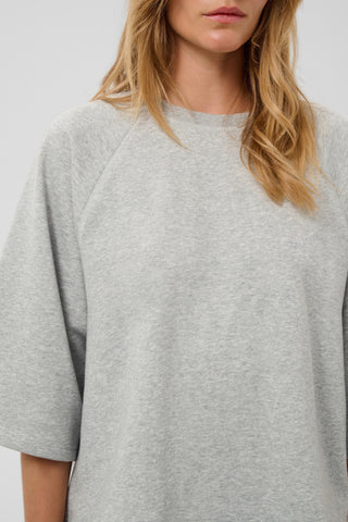 Nadie Sweatshirt in Grey Melange