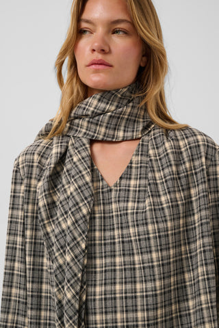 Shiba Blouse in Black and Cream