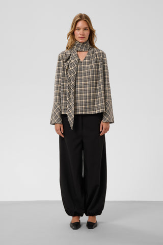 Shiba Blouse in Black and Cream