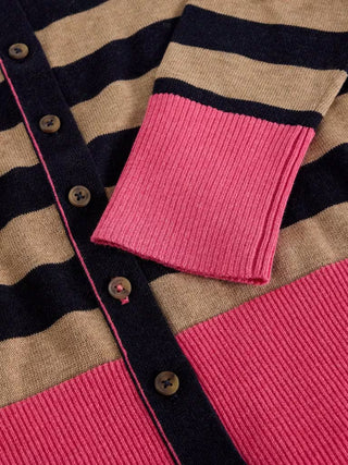 Lois Cardigan in Navy Multi