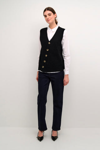 Fiju Cacheia Vest in Black