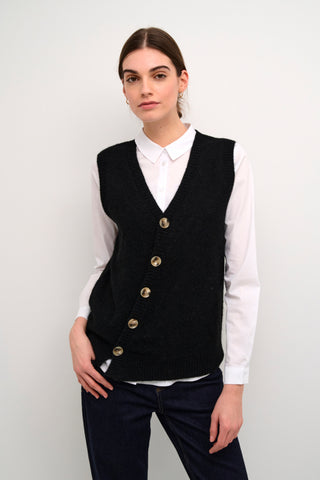 Fiju Cacheia Vest in Black