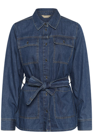 Lava Arpa Shirt in Dark Blue Wash