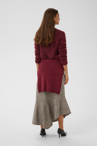 Biebber Pullover in Chocolate Truffle Melange