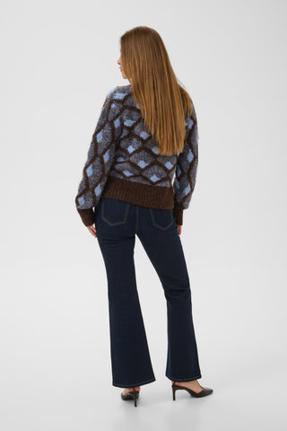 Halle Flare Jeans in Dark Rinse