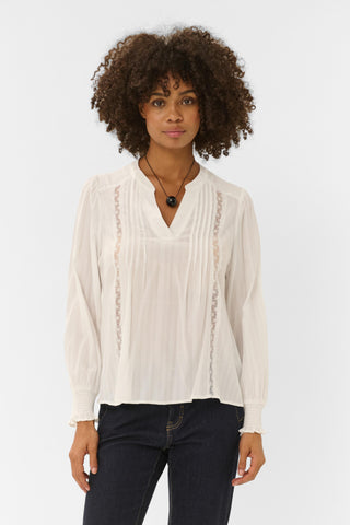 Vibsa Blouse in Spring Gardenia