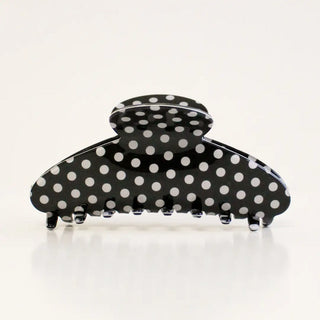 Polka Dot Claw Clip