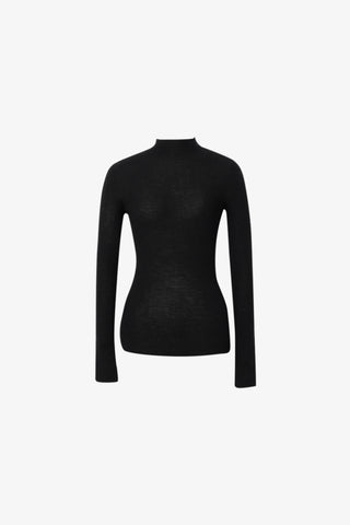 Long Sleeve Top in Black