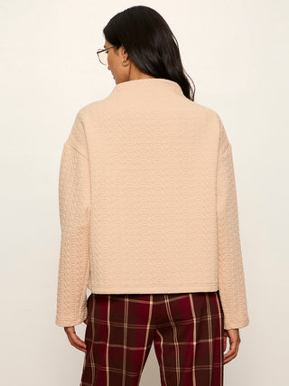Sadie Quilted Top in Hazelnut