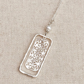 Freshwater Pearl Filigree Necklace