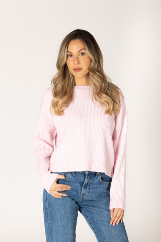Bobby Chenille Sweater in Rosita
