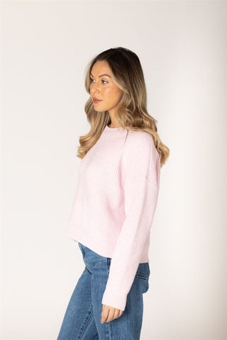 Bobby Chenille Sweater in Rosita