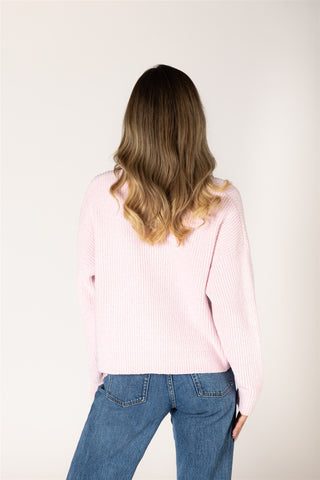Bobby Chenille Sweater in Rosita