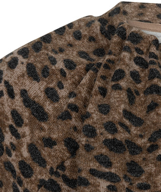 Leopard T-Shirt with Knot Detail