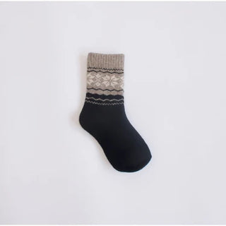 Fairisle Printed Socks