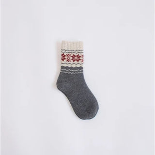 Fairisle Printed Socks