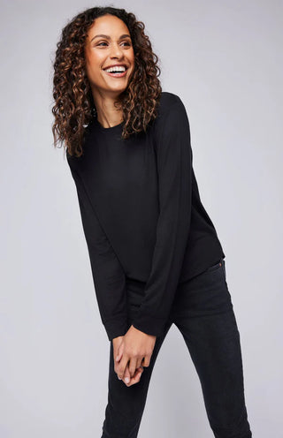 Trudy Top in Black