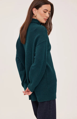 Astrid Sweater in Heather Spruce