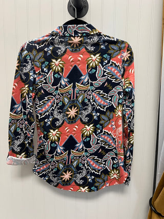 Annie Jersey Shirt in Pink Multi