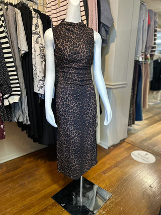 Rebecca Dress in Brown Nala