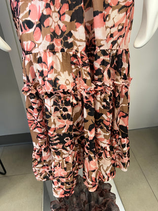Tiered Smocked Maxi Dress in Paradise